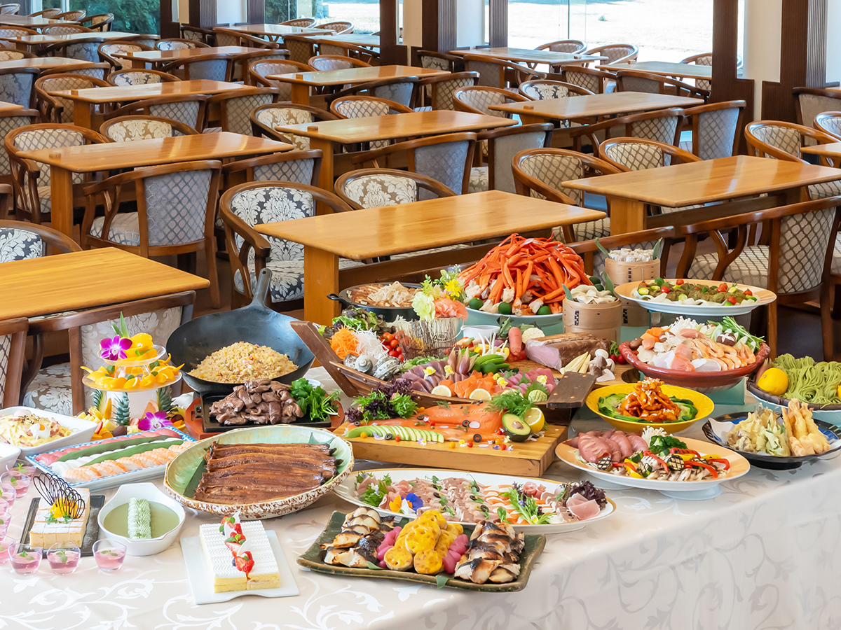 つま恋リゾート 彩の郷 ◆料理長おすすめ！カニ＆うなぎ食べ放題　贅沢ディナービュッフェ＆温泉満喫　～スタンダードプラン～