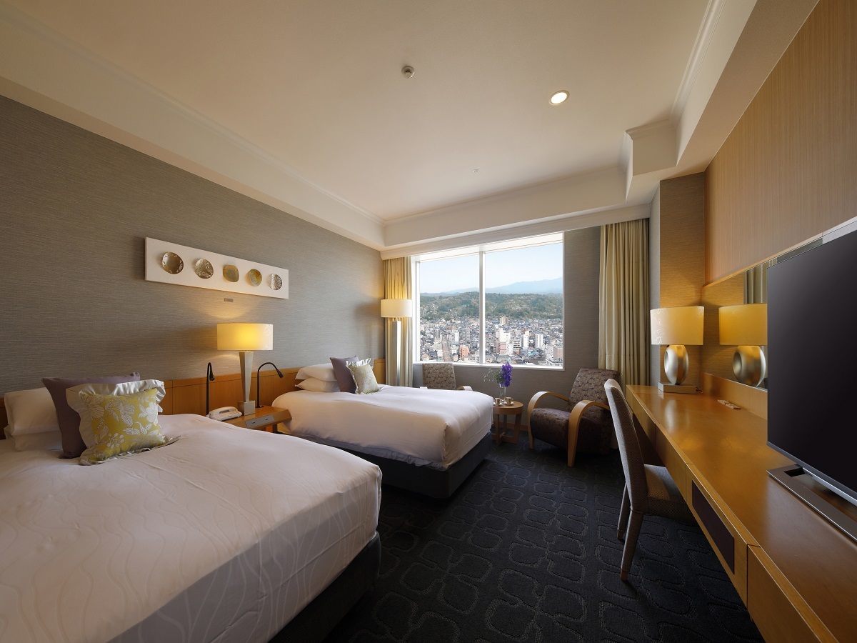 ホテル日航金沢 リュクスツイン/バス・トイレ別(禁煙・26階 28階)