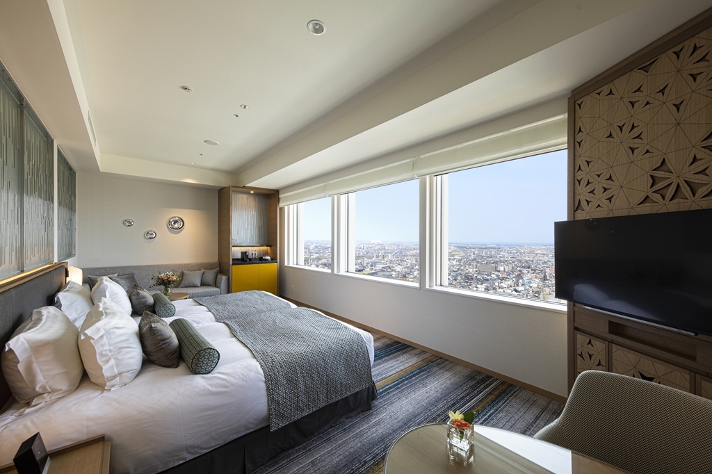 ホテル日航金沢 ニッコーデラックスハリウッドツイン（禁煙・27階）