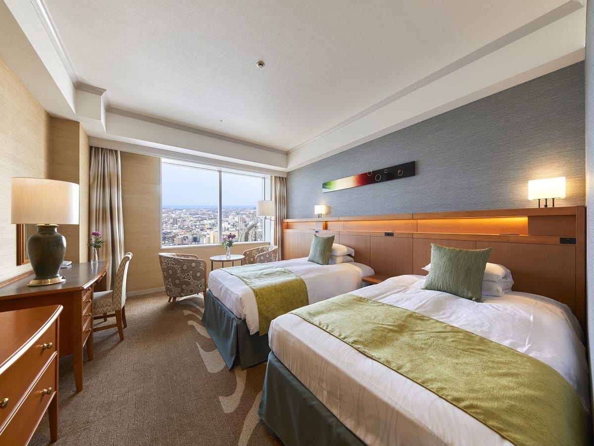 ホテル日航金沢 コンフォートツイン／バス・トイレ別（禁煙）