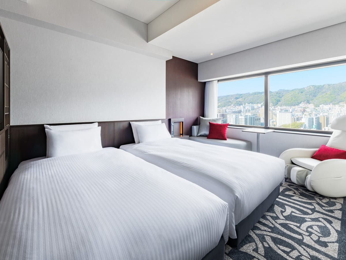 レムプラス神戸三宮 ツイン【禁煙】～広さ26平米～