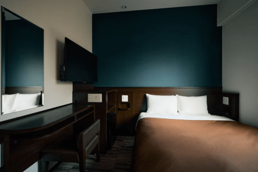 アーバイン東京・上野 北千住 【全室禁煙】ダブルルーム ベッド幅140㎝×1台 12平米