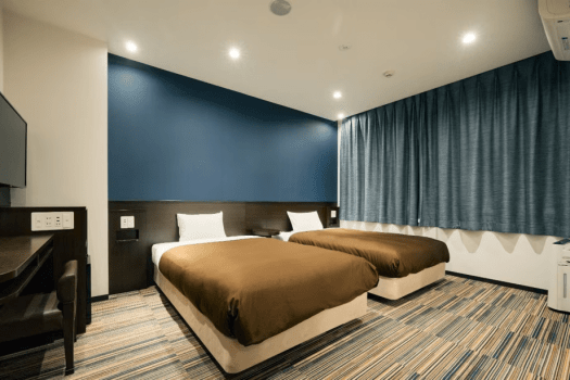 アーバイン東京・上野 北千住 【全室禁煙】ユニバーサルツインルーム ベッド幅120㎝×2台 23平米