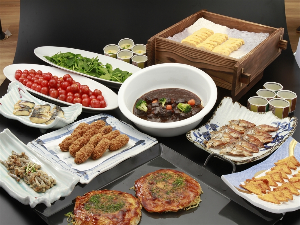 ホテル法華クラブ広島 【郷土料理中心の和洋中朝食バイキングをお得に】朝食＆大浴場de広島堪能プラン