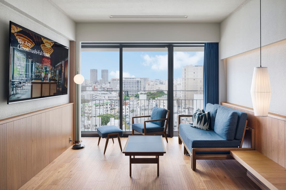 Southwest Grand Hotel クラブ プレミア ツイン（ラウンジアクセス付き／ミニバーフリー／高層ビュー）