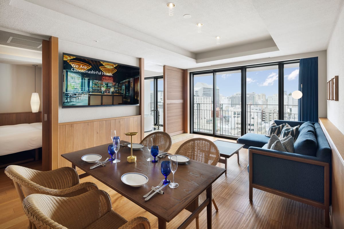 Southwest Grand Hotel テラス スイート(ラウンジアクセス付き/ミニバーフリー/高層ビューバス/角部屋)