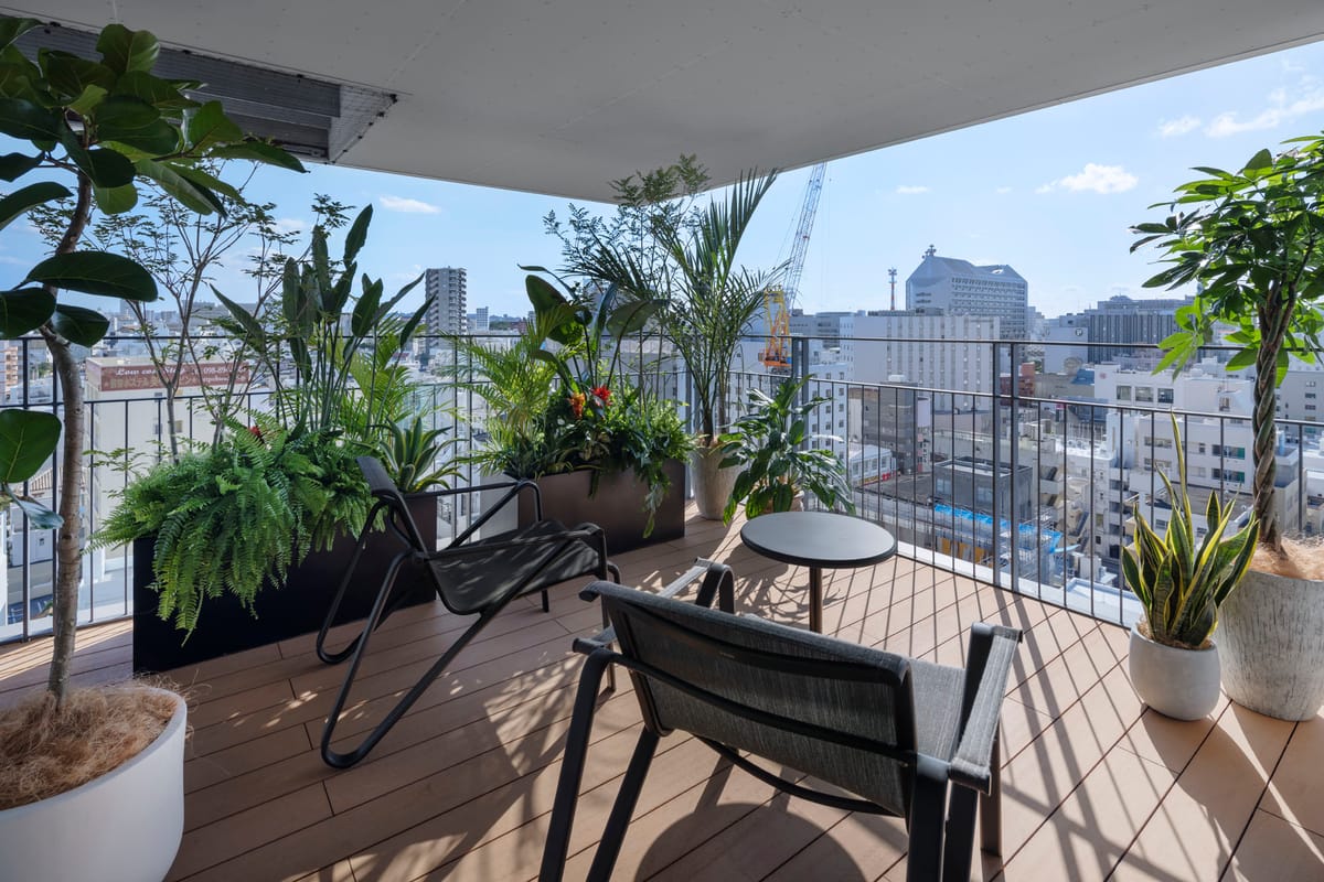 Southwest Grand Hotel テラス スイート(ラウンジアクセス付き/ミニバーフリー/高層ビューバス/角部屋)