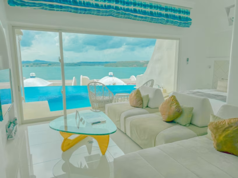 Yuki Suite Kourijima ナクソス(プレミアムスイート棟・屋上テラス・オーシャンビューのプライプライベートプール)＜62平米＞