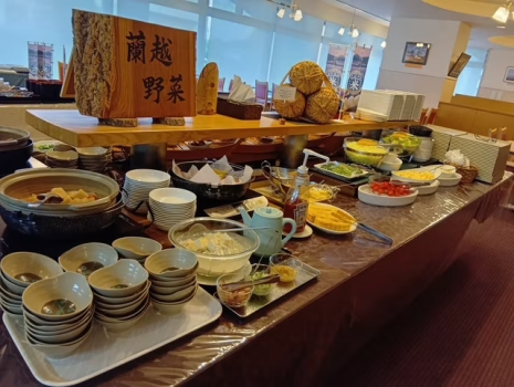 蘭越町交流促進センター　幽泉閣 １泊２食付きプラン　★予約制の宿泊者無料の貸切風呂あり★