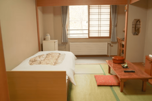 蘭越町交流促進センター　幽泉閣 １泊朝食付きプラン　★予約制の宿泊者無料の貸切風呂あり★