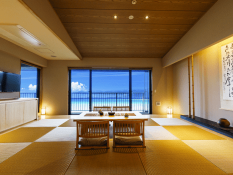 海の旅亭おきなわ名嘉真荘 ラグジュアリースイート■-Modern-【ビューバス付 68㎡】