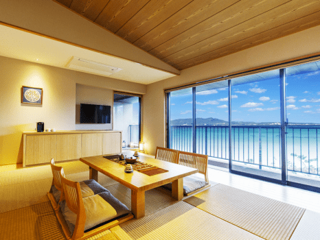海の旅亭おきなわ名嘉真荘 ラグジュアリースイート■-Modern-【ビューバス付 68㎡】