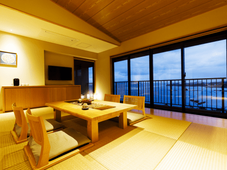 海の旅亭おきなわ名嘉真荘 ラグジュアリースイート■-Modern-【ビューバス付 68㎡】