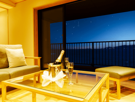 海の旅亭おきなわ名嘉真荘 プレミアムスイート■名嘉真-NAKAMA-【ビューバス付 95㎡】