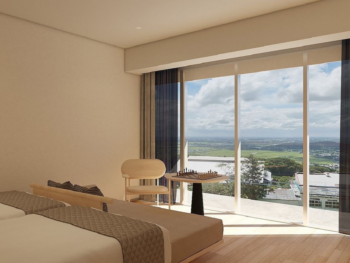 亀の井ホテル 筑波山 ハリウッドツイン　パノラマビュー（シャワーブース付）