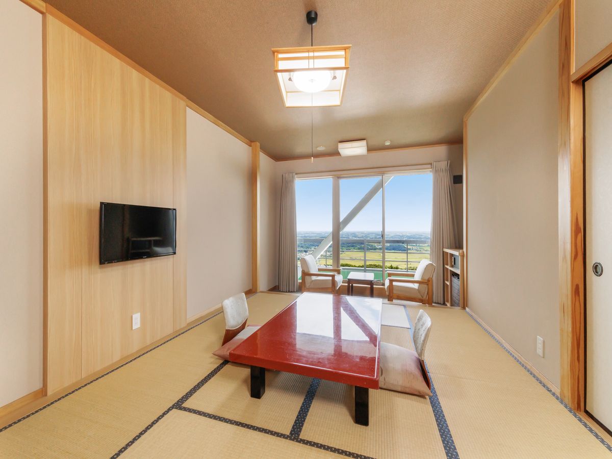 亀の井ホテル 筑波山 和室10畳 パノラマビュー
