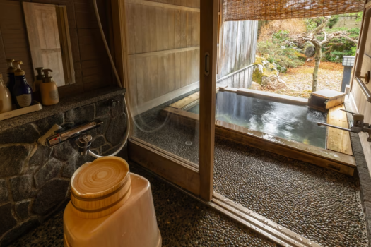 まつさき 【本館木造棟松寿庵】和室（12畳+4.5畳）／温泉露天付