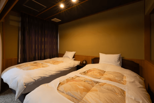 まつさき 【本館桃山庵】≪白玉の間≫和洋室(和室12.5畳+洋室24㎡)/温泉露天付