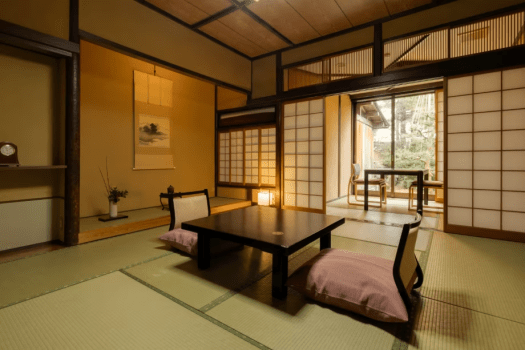 まつさき 【本館木造棟松寿庵】和室（10畳+4.5畳）／温泉露天付