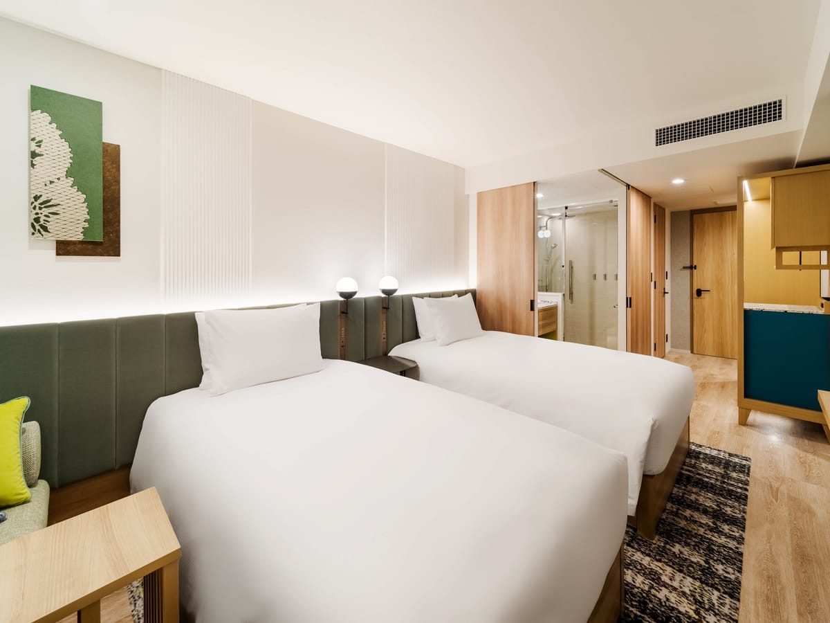 ヒルトンガーデンイン京都四条烏丸 ファミリールーム　ツイン