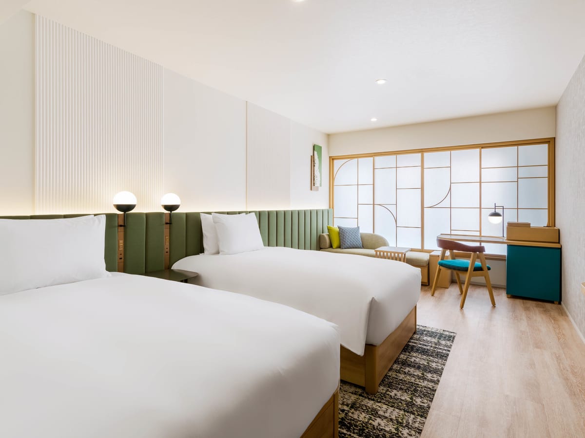 ヒルトンガーデンイン京都四条烏丸 スーペリアファミリールーム　ツイン