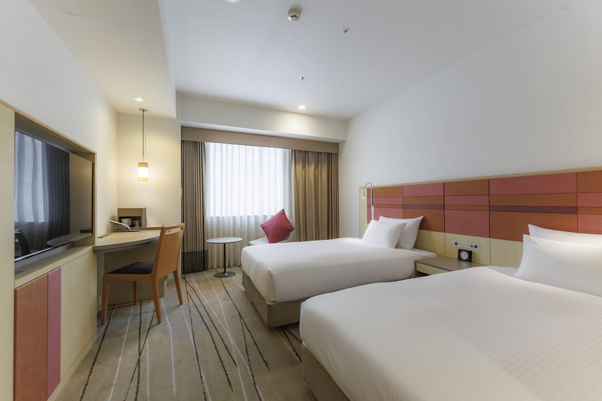 JR九州ホテルブラッサム博多中央 ◇禁煙◇スーペリアツイン 1名