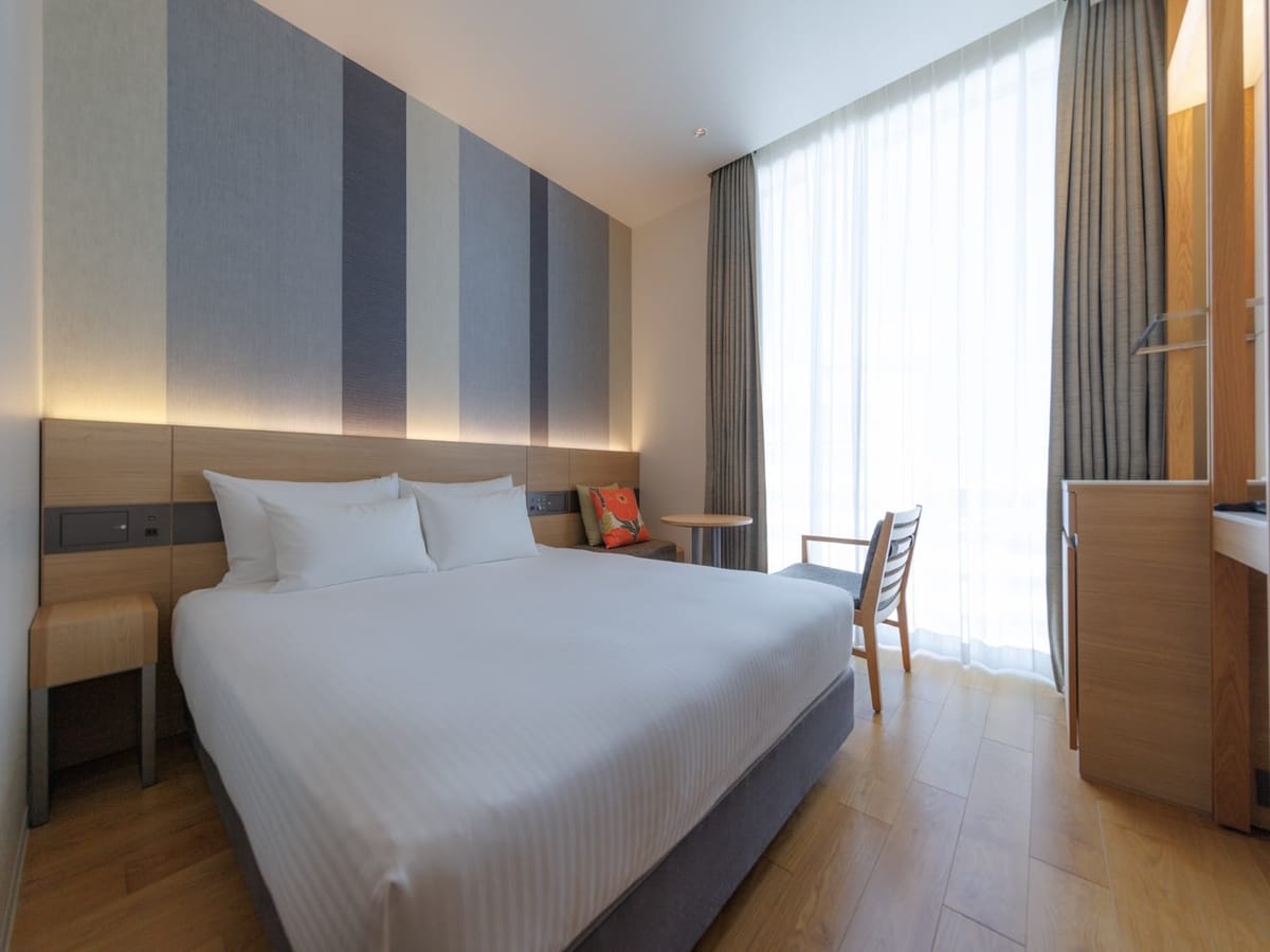 JR九州ホテルブラッサム那覇 【禁煙】スーペリアダブル｜Wi-Fi完備 / 洗い場付バスルーム