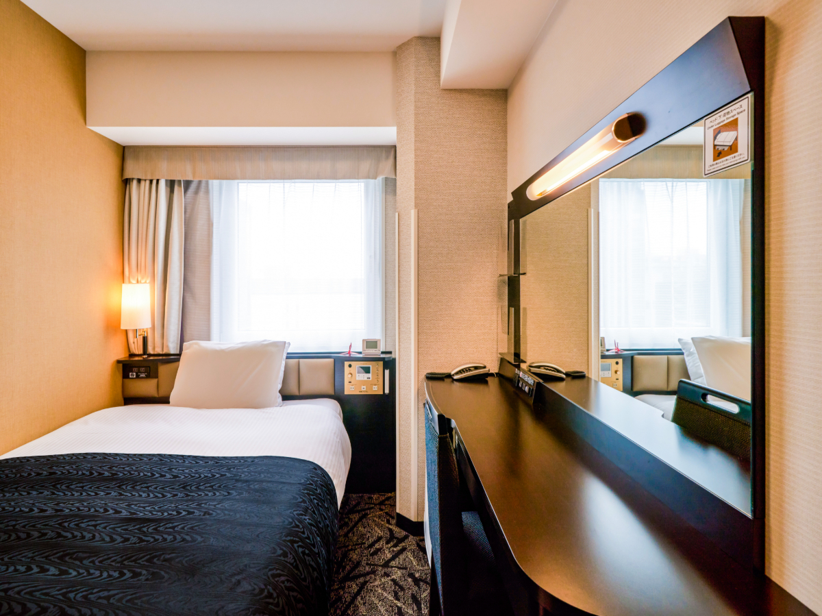 アパホテル＜広島駅前新幹線口＞ スタンダードルーム（1名利用）全室禁煙