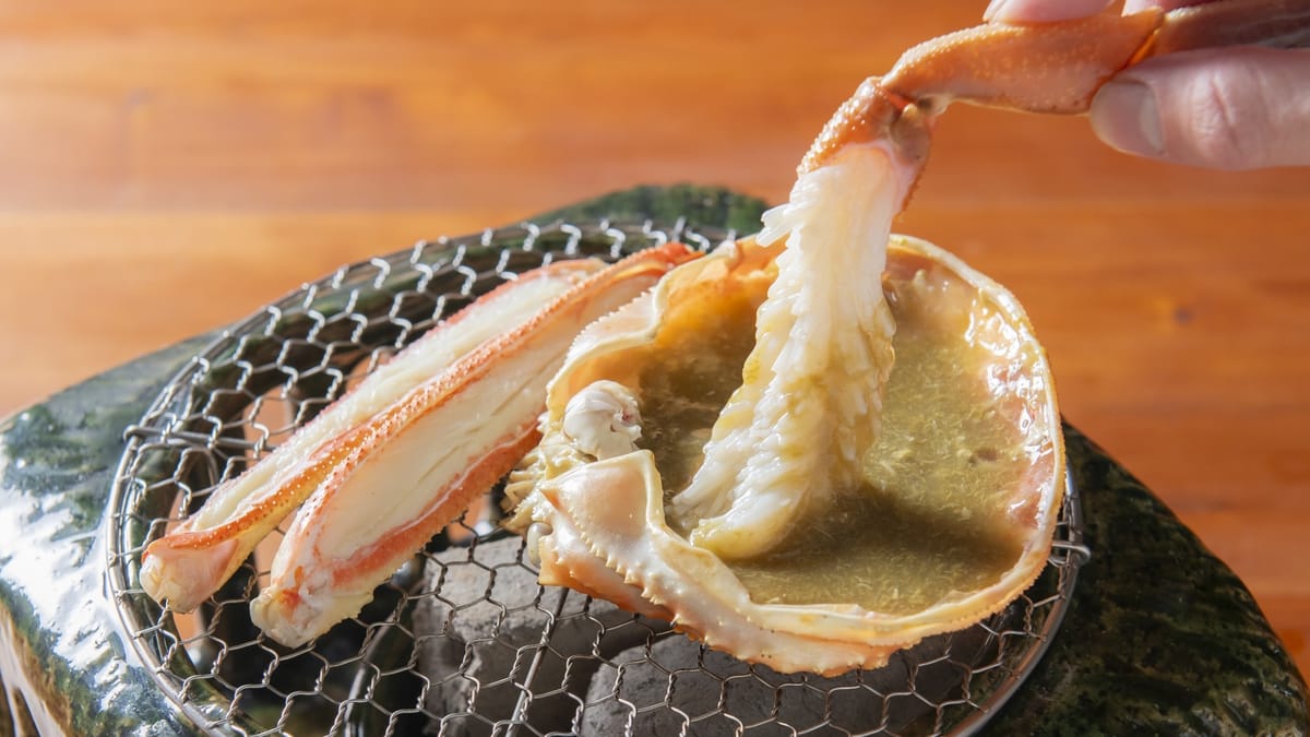 和オーベルジュ 神等楽来 【松葉蟹堪能プラン】和オーベルジュで山陰の味覚を満喫する至福のひととき<1泊2食付>