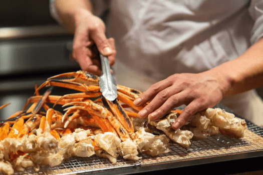 層雲閣 ★オールインクルーシブ♪焼きズワイガニや玉子焼き、海鮮勝手丼が大好評■ LIVEビュッフェ