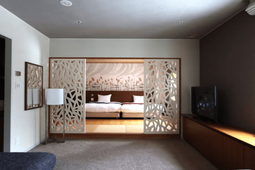 層雲閣 【禁煙】デラックスツイン【48㎡】