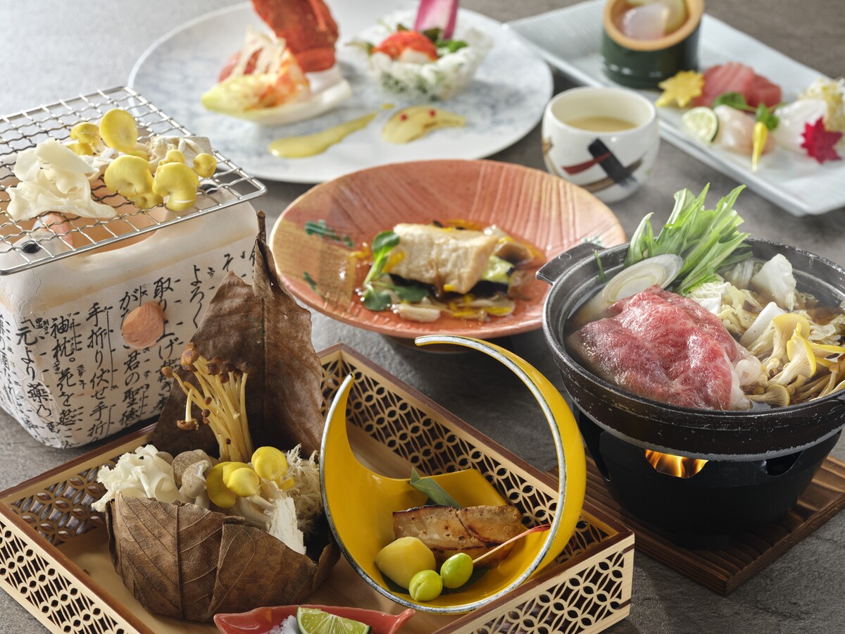 亀の井ホテル 潮来 【特別会席】人気No.１！常陸牛など豪華食材を使用した「特別会席プラン」