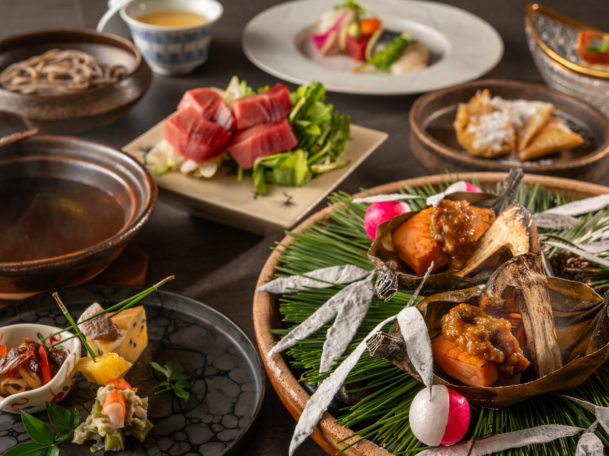 亀の井ホテル 青梅 【土地の恵み会席】料理長厳選食材と江戸ねぎま鍋を愉しむ