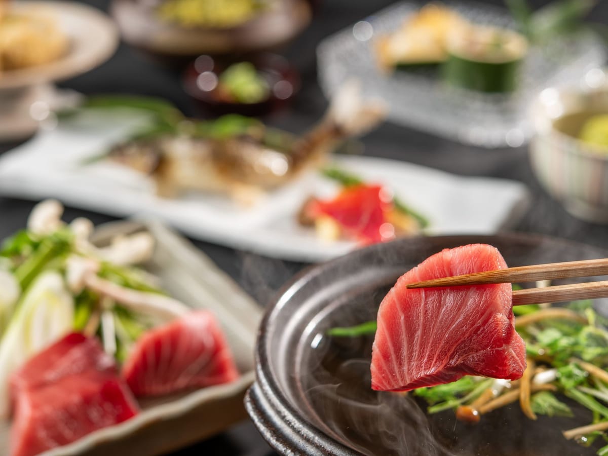 亀の井ホテル 青梅 【土地の恵み会席】料理長厳選食材と江戸ねぎま鍋を愉しむ