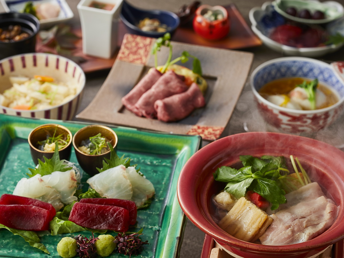 亀の井ホテル 富田林 【季節の会席】季節の食材を活かした会席