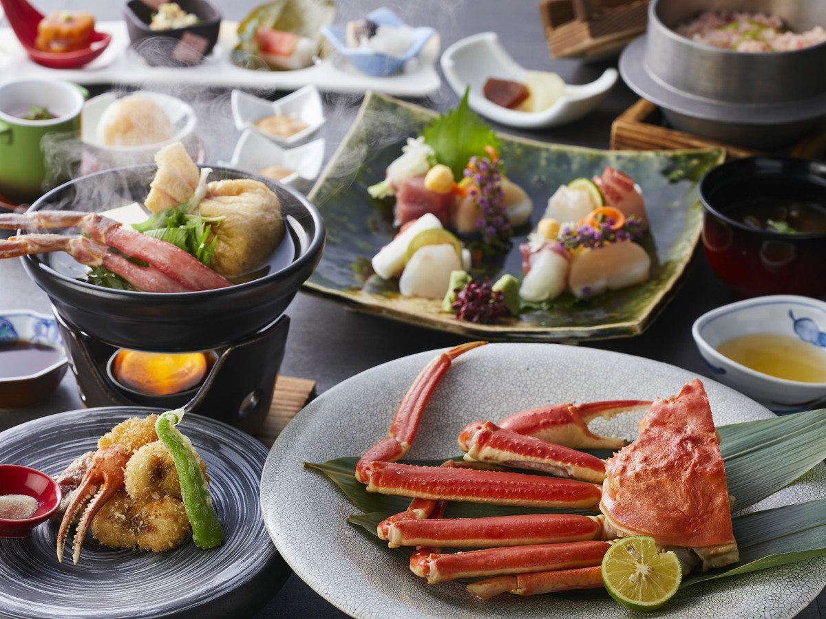 亀の井ホテル 大和平群 【特別会席】旬の彩りを添えた蟹尽くし
