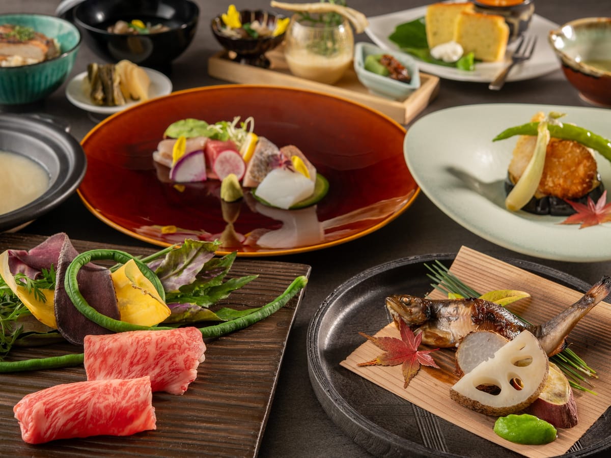 亀の井ホテル 長瀞寄居 【土地の恵み会席】旬の地元野菜と武州和牛で長瀞の春を感じる