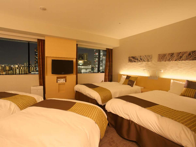 ホテル京阪 京橋 グランデ ◇禁煙◇フォース(36㎡)ツイン+エキストラベッド2台