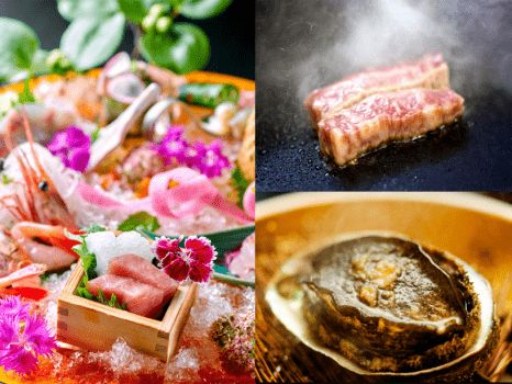 金沢湯涌温泉　百楽荘 【能登地震復興支援プラン-第3弾-】能登復興へご宿泊代の一部を寄付！金澤の美味「ぜんぶ半額」！