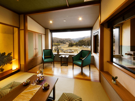 金沢湯涌温泉　百楽荘 彩心-IROHA- 半露天付 【本館】