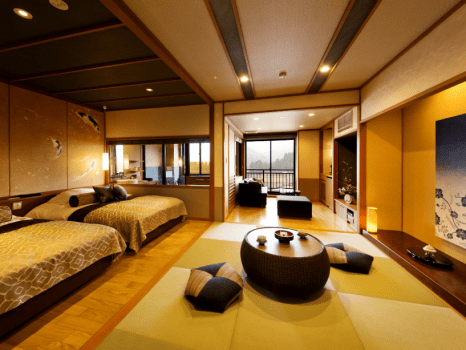 金沢湯涌温泉 百楽荘 彩心-IROHA-Jrスイート 半露天付 【本館】