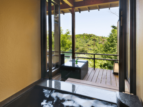 能登九十九湾　百楽荘 蓬莱Jr.スイート-HORAI-【露天風呂付】