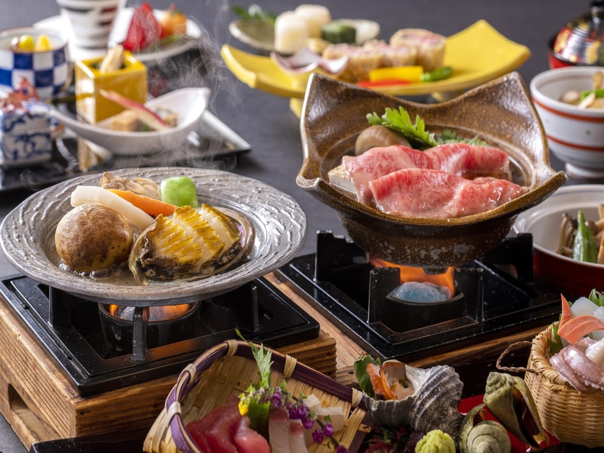 南紀白浜 浜千鳥の湯 海舟 【海舟セール】選べる2種類の会席★スタンダード一泊2食付きプランをお得に宿泊♪