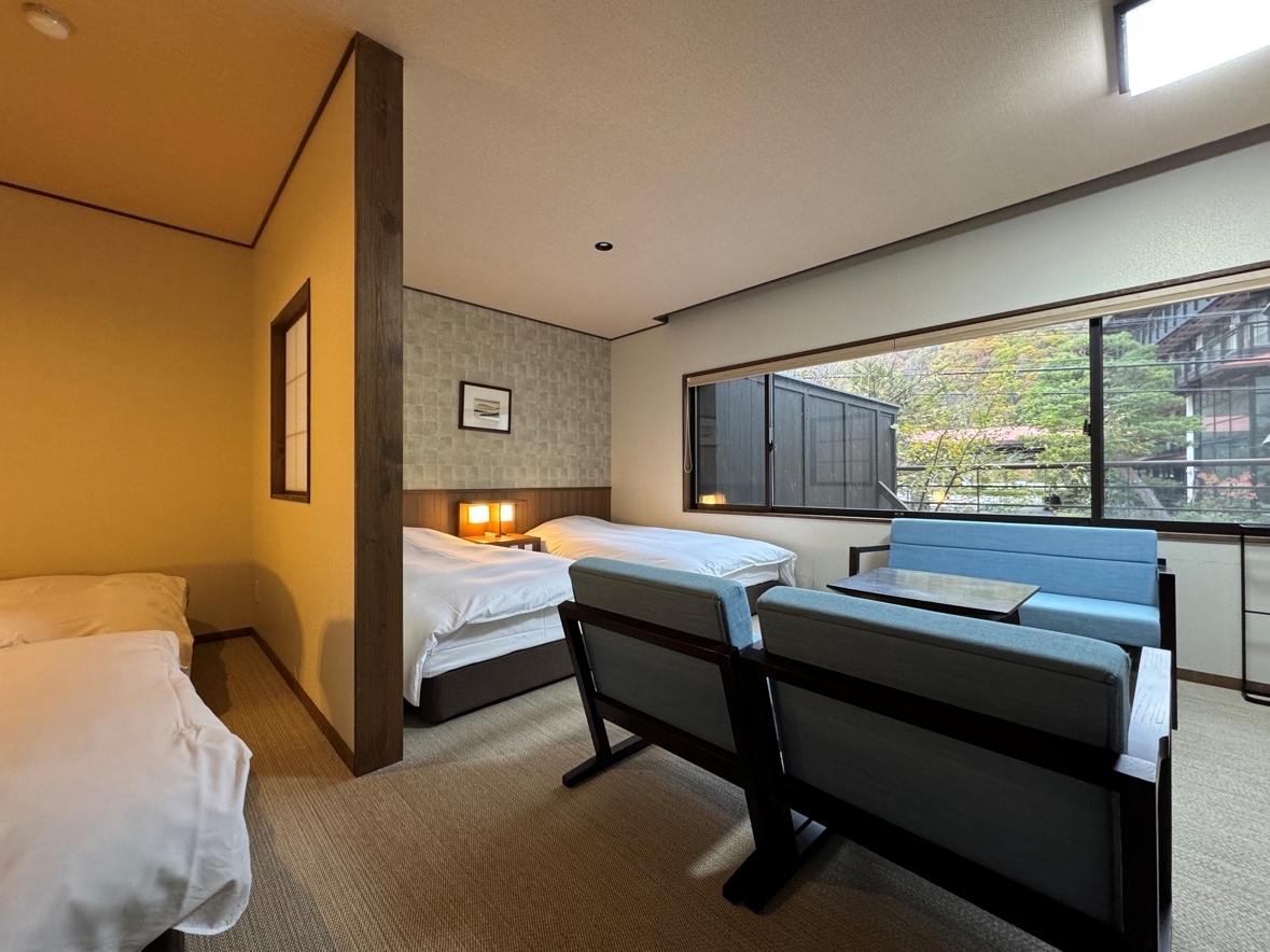 奥飛騨温泉郷 深山桜庵 別館 湯めぐりの宿 平湯館 洋室フォース(34平米）