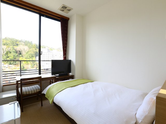 湯めぐりの宿 修善寺温泉 桂川 【禁煙】洋室ビジネスシングル12㎡（手狭）