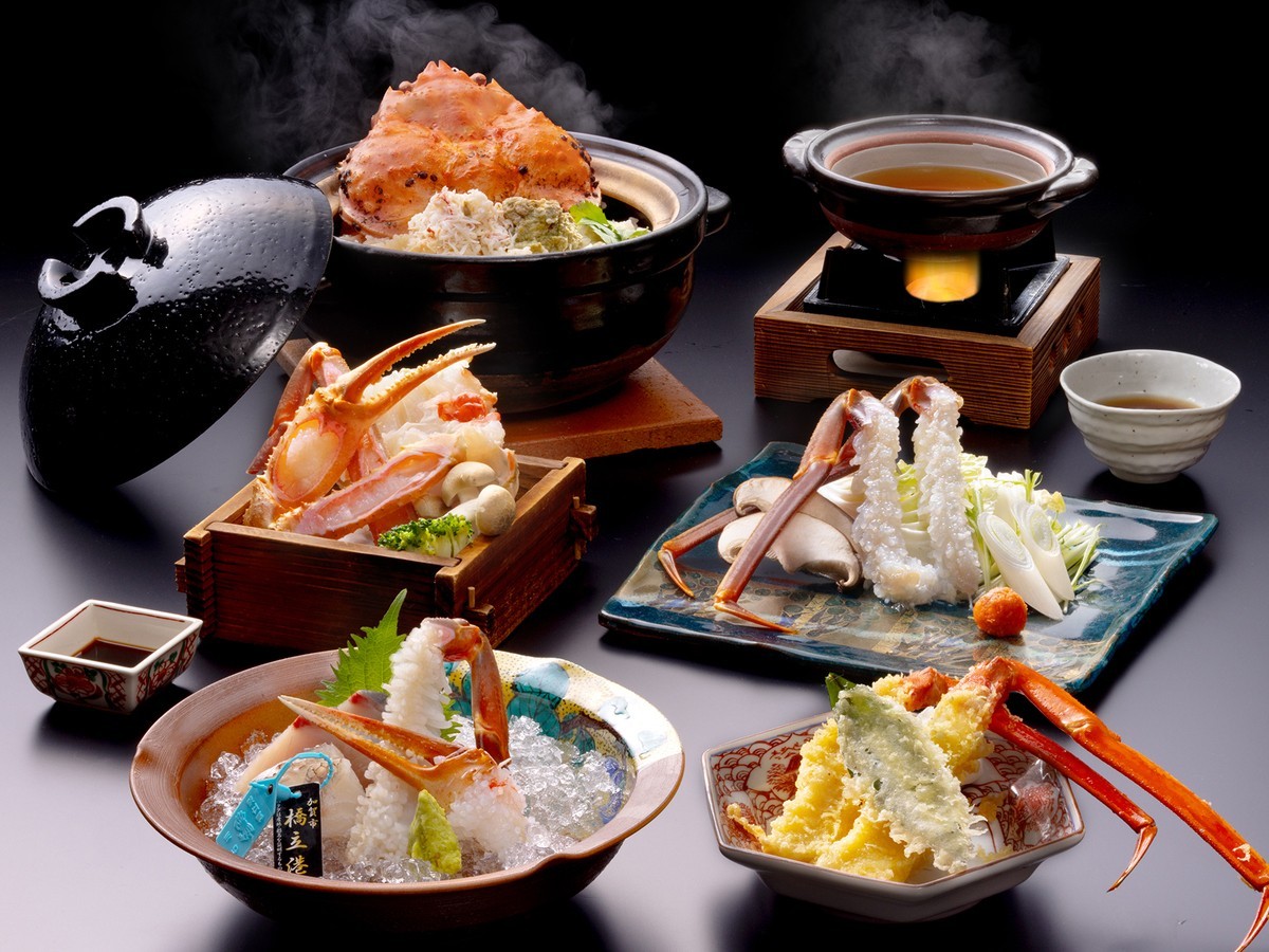 かがり吉祥亭 【早期割60日前2000円お得】加能蟹＆黒毛和牛＆天婦羅自慢で贅沢三昧　さらにのどぐろ姿焼き付き