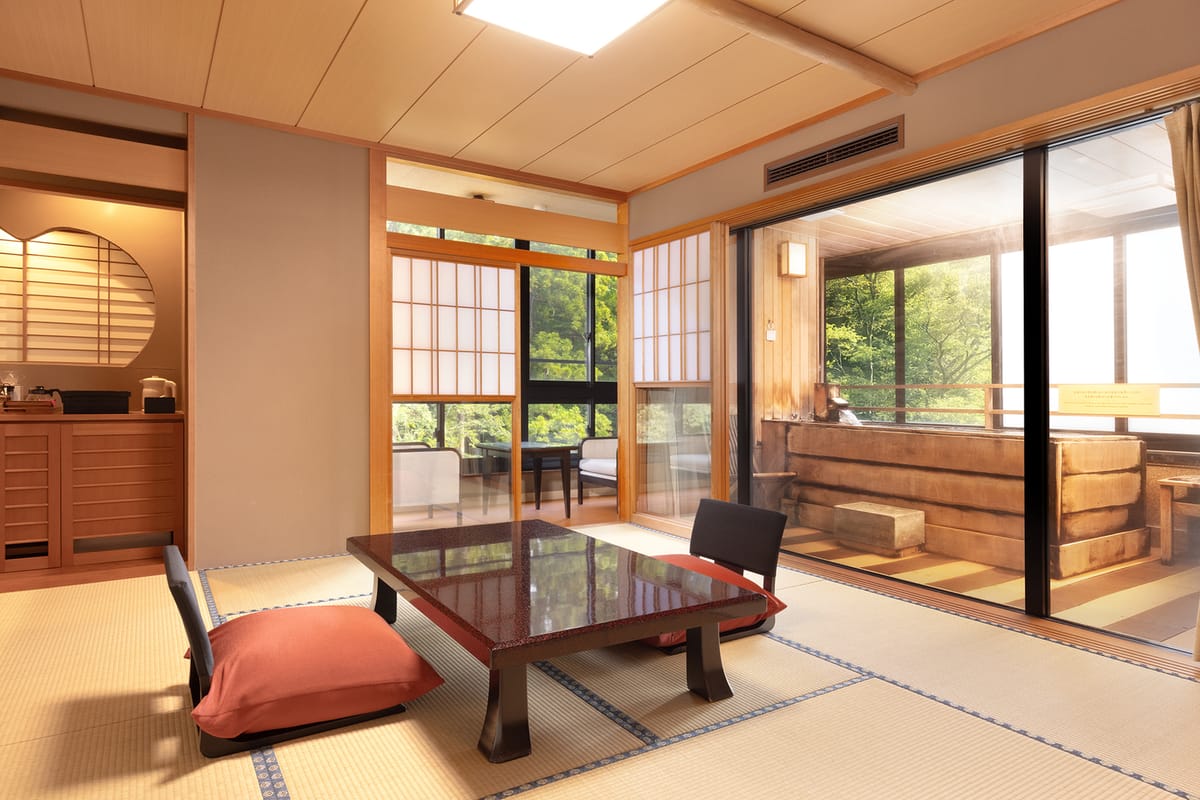 かがり吉祥亭 【新月】温泉掛け流し展望風呂付客室