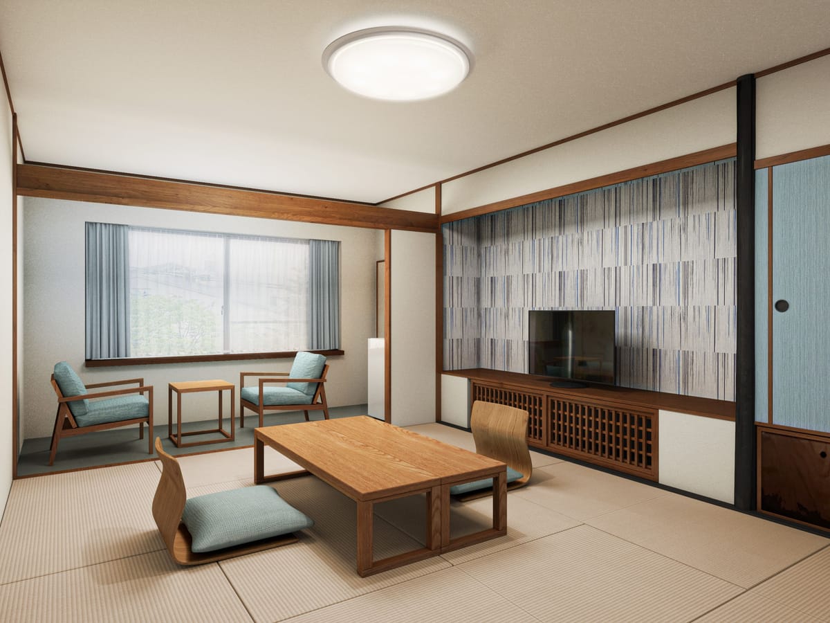 亀の井ホテル 草津リゾート 和室（10畳）バス無し