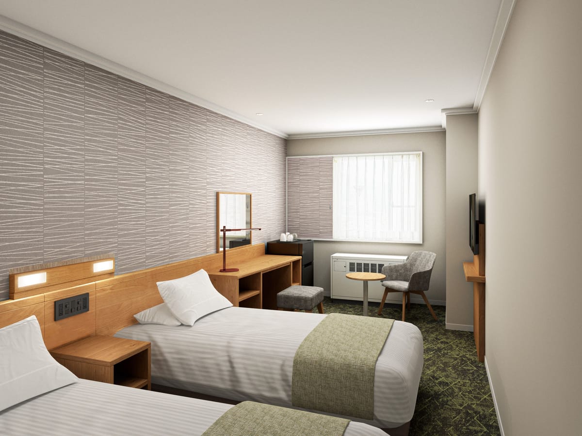 亀の井ホテル 草津リゾート ツインルーム