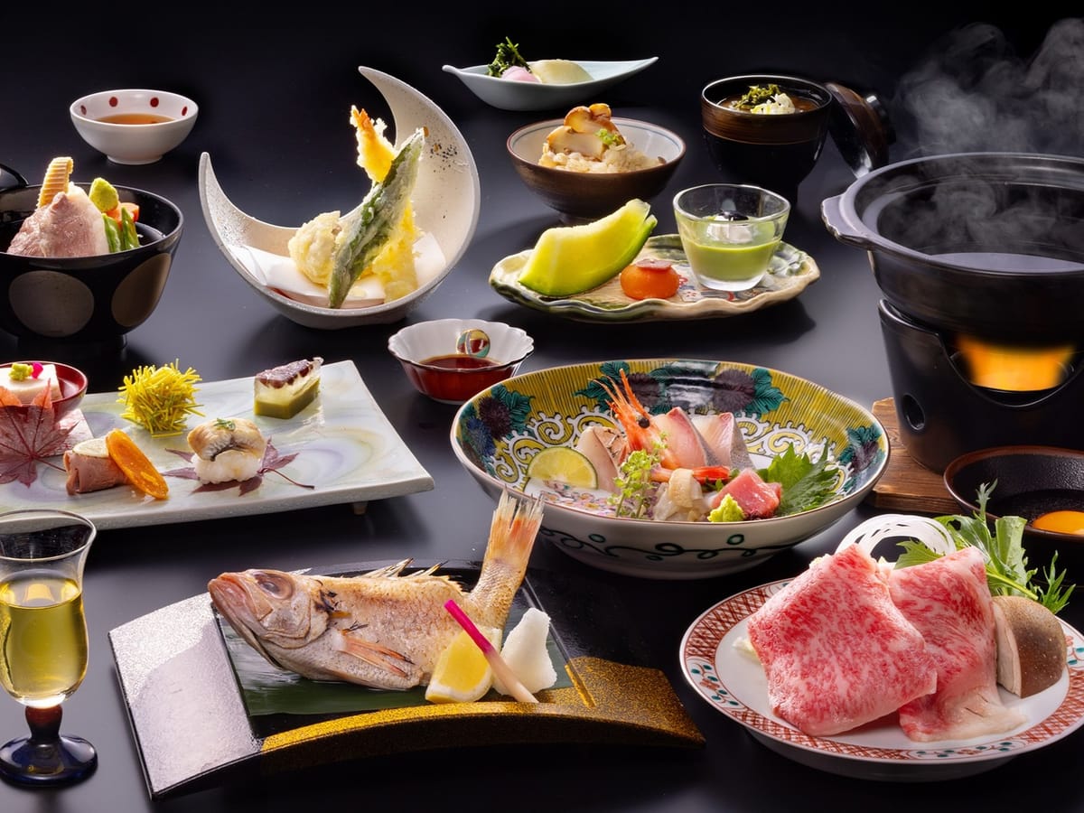 吉祥やまなか 【冬の3大美味】のどぐろ・能登牛・加能蟹を一堂に~加賀の地酒と愉しむ美食の饗宴(べにはな)